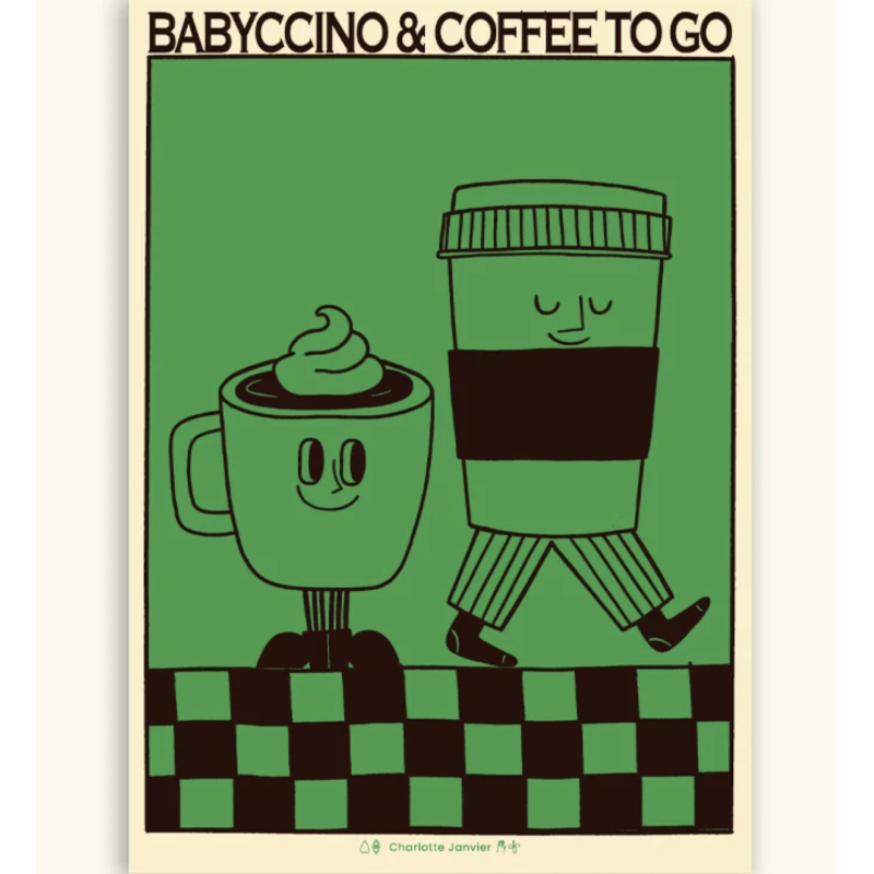 Affiche Babyccino 30x40