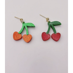 Boucles d'oreilles Cherry Heart