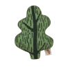 Coussin feuille