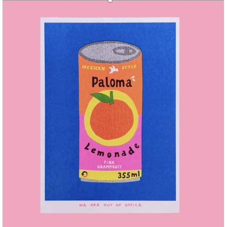 Affiche A5 Limonade Paloma