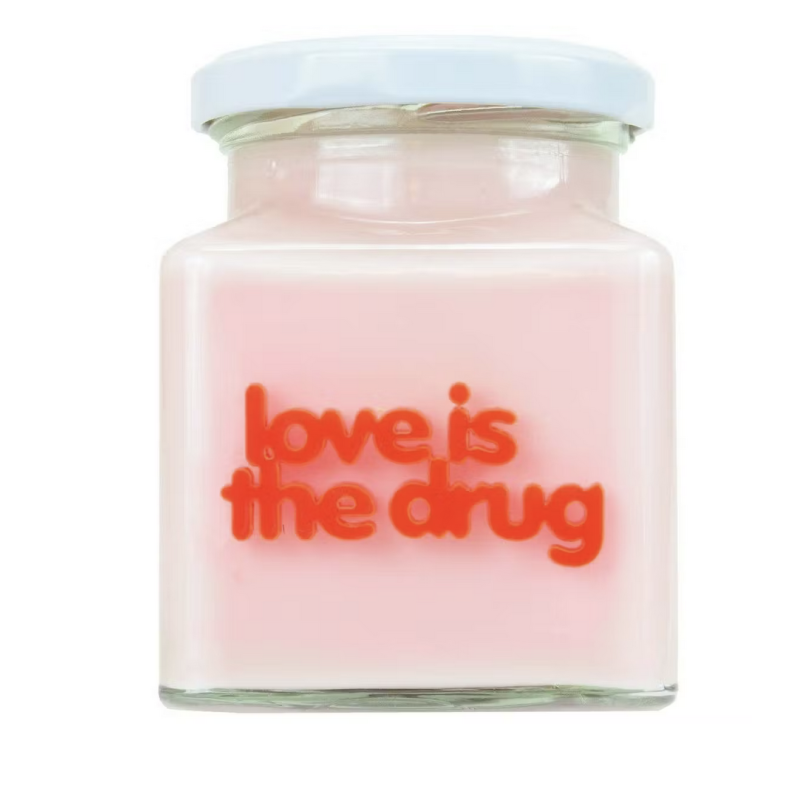 Bougie "Love is the drug"