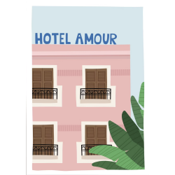 Affiche Hôtel Amour