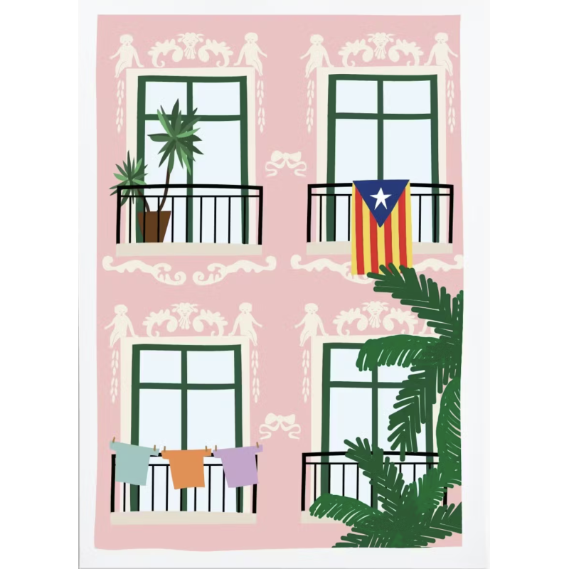 Affiche Barcelone